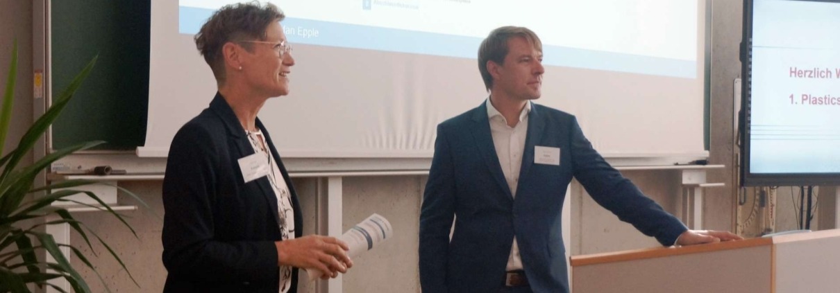 Antje Katona und Stefan Epple Plastics Future Day 2024