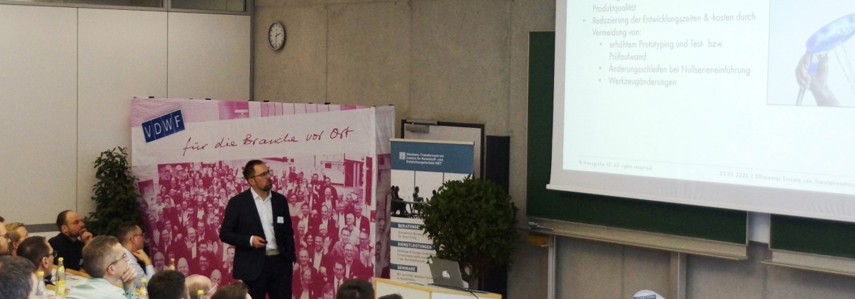 Horber Werkzeugtag 2025 - Pascal Jonat Effizienter Einsatz von Simulationstools in der Produktentwicklung