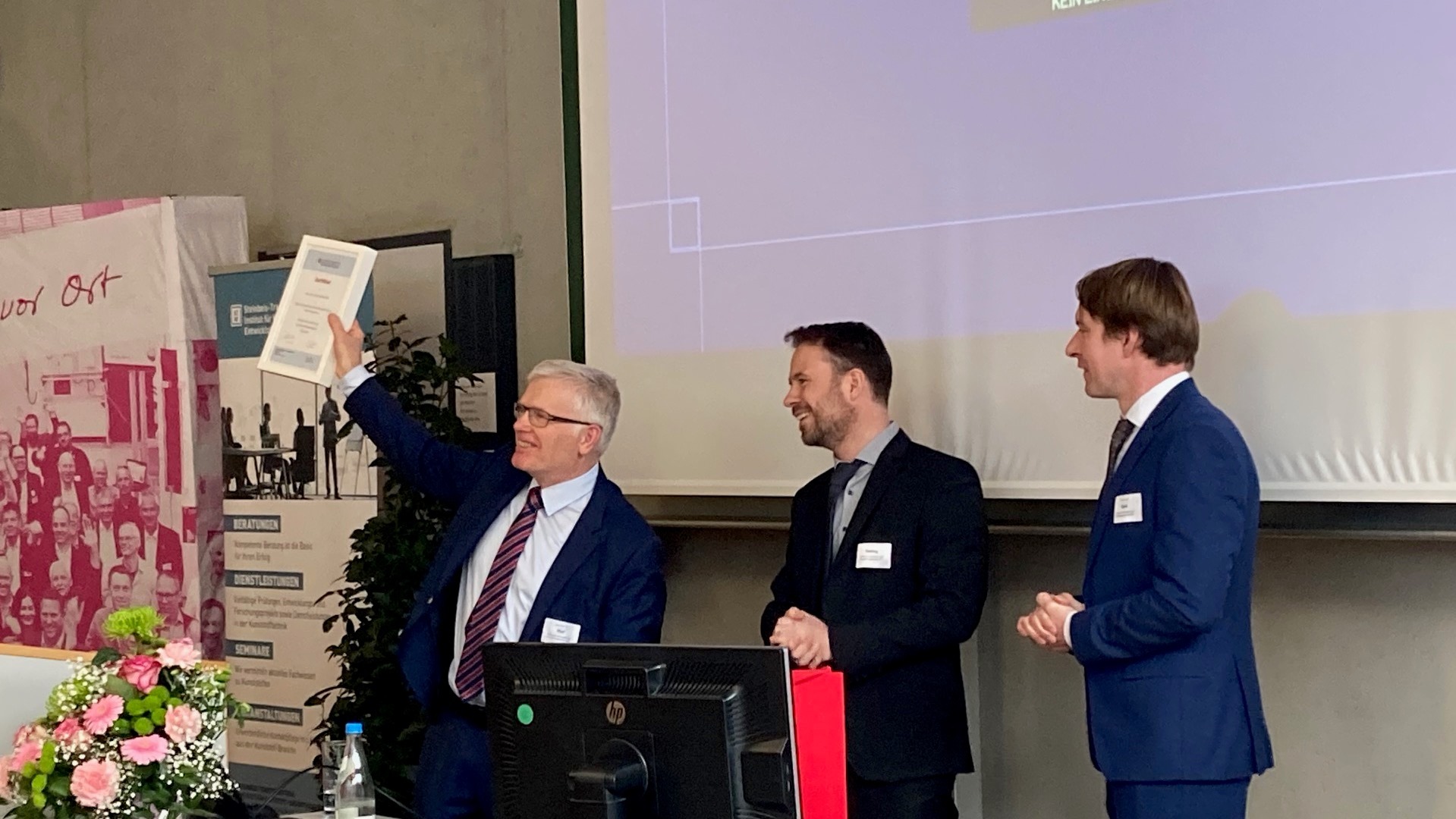 Professoren Epple, Keßling und Rief