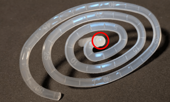Fließspirale mit Querschnitt 5 x 2 mm